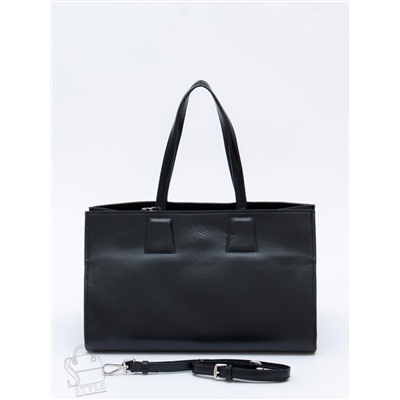 Сумка женская кожаная 1008M black Polina&Eiterou в Новосибирске