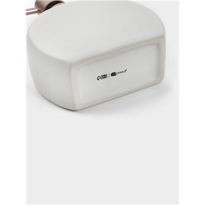 Набор аксессуаров для ванной комнаты SAVANNA «Легенда», 3 предмета, дозатор 370 мл, мыльница, стакан, белый