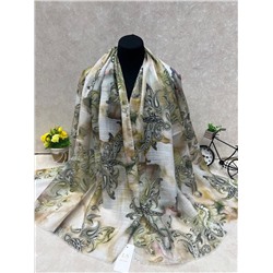 Легкий платок на голову и шею, мультицвет