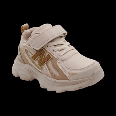 Кроссовки В879-11 бежевые