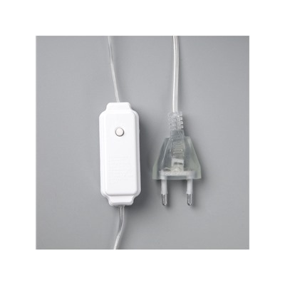 Светодиодная фигура «Блестящие подарки» 15, 20, 25 см, текстиль, металл, 220 В, свечение тёплое белое