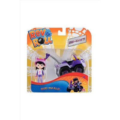 Игрушка Rev&Roll фигрука+машинка (метал) - Авери и Аллей Игрушки разных брендов, 267838