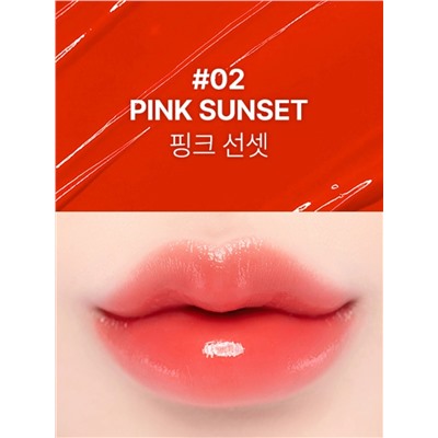 Y.N.M - БАЛЬЗАМ ДЛЯ ГУБ CANDY GLOSS BALM 02 PINK SUNSET, 3 ГР