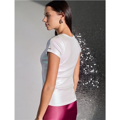 VILATTE Футболка D49.121