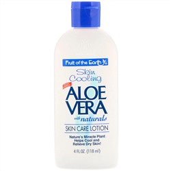 Fruit of the Earth, Aloe Vera with Naturals, Skin Care Lotion, 4 fl oz (118 ml)