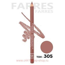 Farres Карандаш для губ матовый персико-бежевый MB011-305