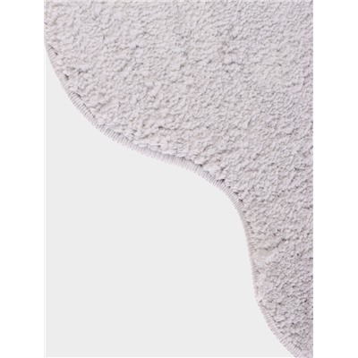 Коврик Savanna Cloud, 58×82 см, ворс 2 см, микрофибра, серый