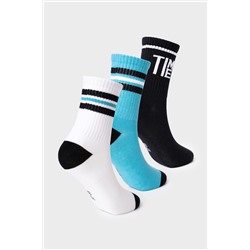 Носки трикотажные для мальчиков, 3 пары в комплекте PLAYTODAY, 1239932