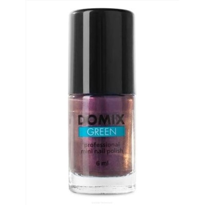 Domix Green Professional Лак для ногтей, темный серо-сиреневый, 6 мл 4211