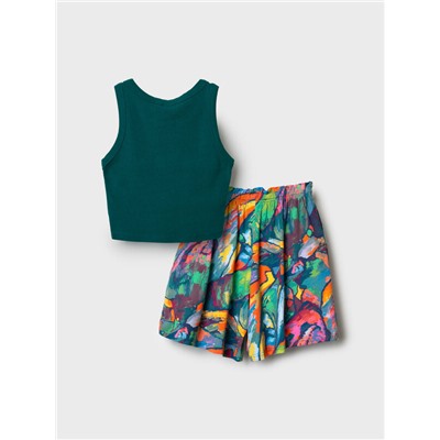 Комплект трикотажный для женщин: майка, шорты