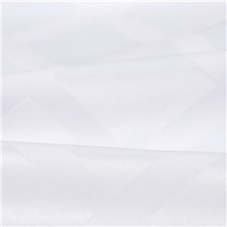 Скатерть «Этель» Geometry, 150×110 ±3 см, белая, пл. 192 г/м², хлопок с ВГМО