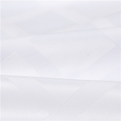 Скатерть «Этель» Geometry, 150×110 ±3 см, белая, пл. 192 г/м², хлопок с ВГМО