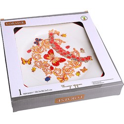 30786 Блюдо круглое 20,5см Романтика доломит LR (х48)