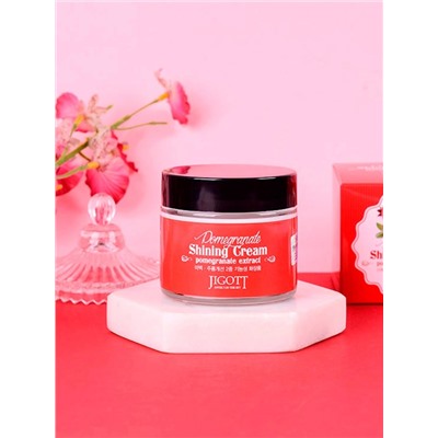 JIGOTT - КРЕМ ДЛЯ ЛИЦА СИЯЮЩИЙ С ЭКСТРАКТОМ ГРАНАТА POMEGRANATE SHINING CREAM, 70 МЛ