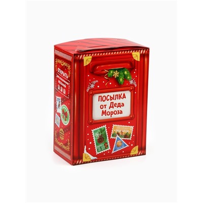 Сладкий детский подарок «Новогодняя почта»: шоколадные конфеты и пазлы, 500 г