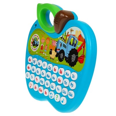 Планшет-яблоко "Синий трактор" 150 стихов, песен в коробке