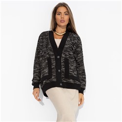 Кардиган в стиле Шанель, В модном режиме (black)