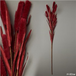Ветка декоративная 90 см / RW-319 /уп 144/винный цвет