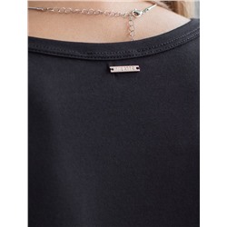 Топ из премиального хлопка с эластаном