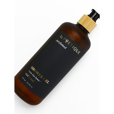 Гель для душа парфюмированный laPOETIQUE, 500 мл, аромат Oud wood
