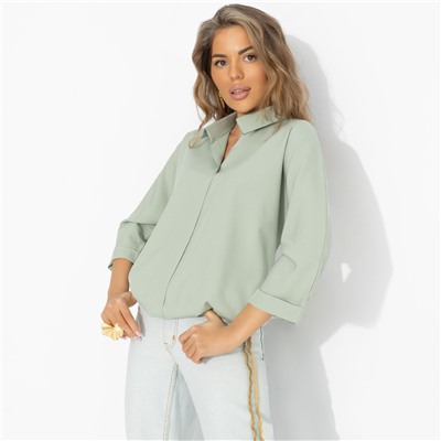 Блуза на кулиске, Твой личный тренд (хаки)