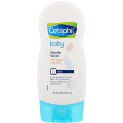 Cetaphil, Baby, деликатное очищающее средство, 230 мл