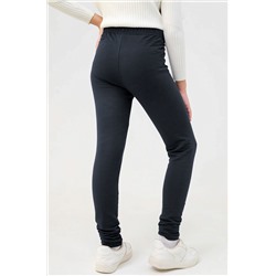 Теплые лосины из футера двухнитки с начесом для девочки Happyfox