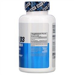 EVLution Nutrition, Vitamin D3, 5,000 IU, 120 Softgels