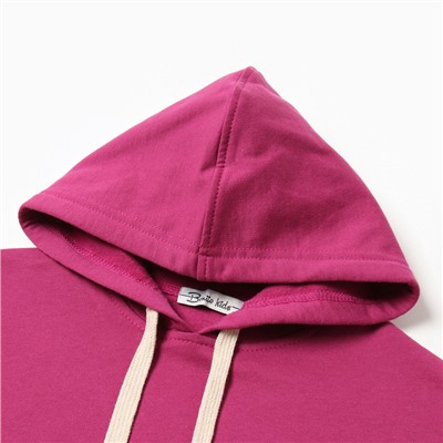 Толстовка для девочек НАЧЕС, цвет фиолетовый, рост 140