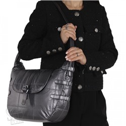 Сумка женская  58144 silver gray Velina Fabbiano-Safenta/30