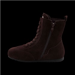 Ботинки из натуральной кожи P-MR23-2 коричневые