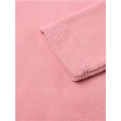 Свитшот флисовый детский MINAKU: Fleece Soft, розовые, рост 104 см