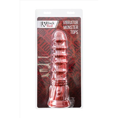 Силиконовый вибратор Monster Tops - 27 см.
