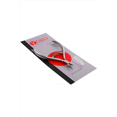 YOKO Кусачки маникюрные для кутикулы / Professional Quality SK 015/5, спиральная пружина, ручная заточка, 5,5 мм KRISTALLER, 1202196