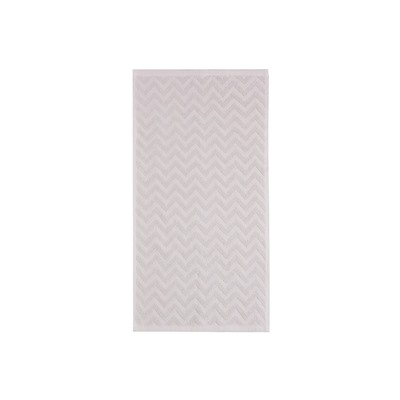 Полотенце махровое LoveLife Zig-Zag, 50×90 см, цвет пыльно-лавандовый, 100% хл, 450 г/м²