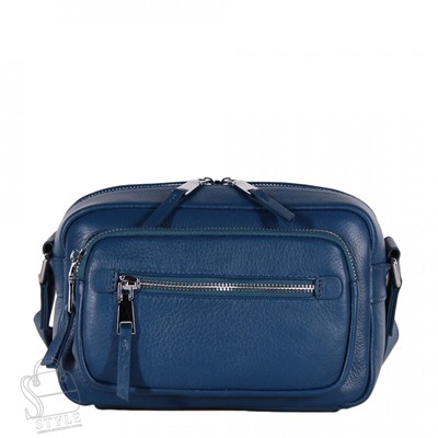 Сумка женская кожаная 3229Q blue Polina&Eiterou/30