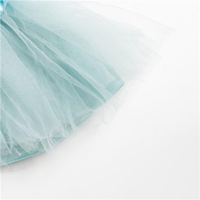 Юбка трёхслойная «Крошка Я», 17×19 см, мятная