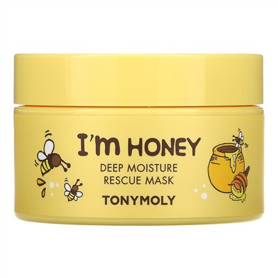 Tony Moly, I'm Honey, Deep Moisture Rescue Beauty Mask,  3.52 oz (100 g)