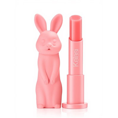 Бальзам для губ зайчик, увлажняющий, розовый