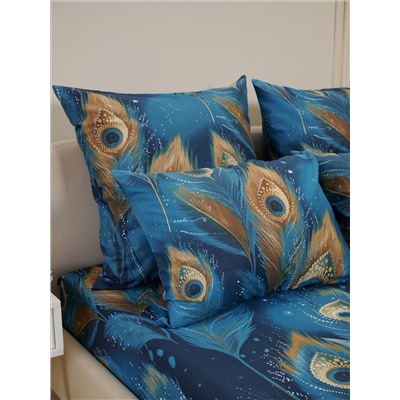 Комплект наволочек бязь люкс - Перо павлина