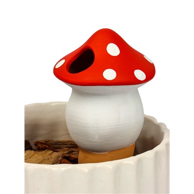 Автополив для комнатных растений «Грибочек», 16.5×7 см, керамика, набор 4 шт., МИКС