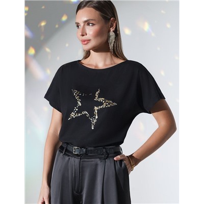 VILATTE Футболка D49.133