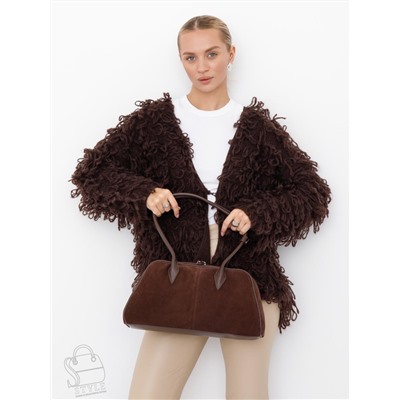 Сумка женская кожаная 990180NN d.coffee Natale Navetta