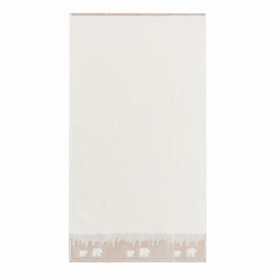 Полотенце махровое Love Life Winter dream 50×90 см, 100% хлопок, 400 г/м², белое