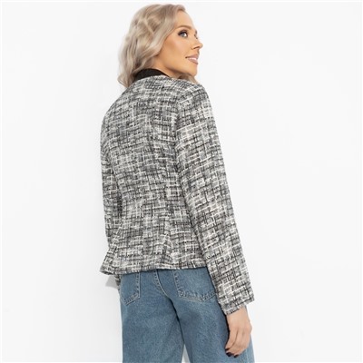 Жакет приталенный с подплечниками, Взрыв эмоций