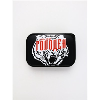 Ланч - бокс прямоугольный «Съешь, когда голоден», 1200 мл