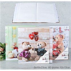 Фотоальбом 80 фото 10x15 Мишки / 9268 /уп 48/