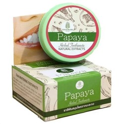 Coco Blues Травяная зубная паста с экстрактом папайи / Papaya Herbal Toothpaste, 30 г 21471