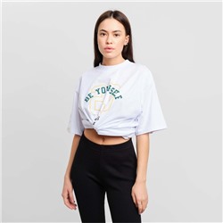 Футболка женская Mist Old School размер 42, цвет белый