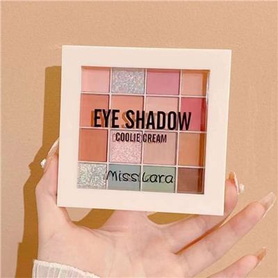 MISS LARA Палетка теней для век EYE SHADOW, 16 шт